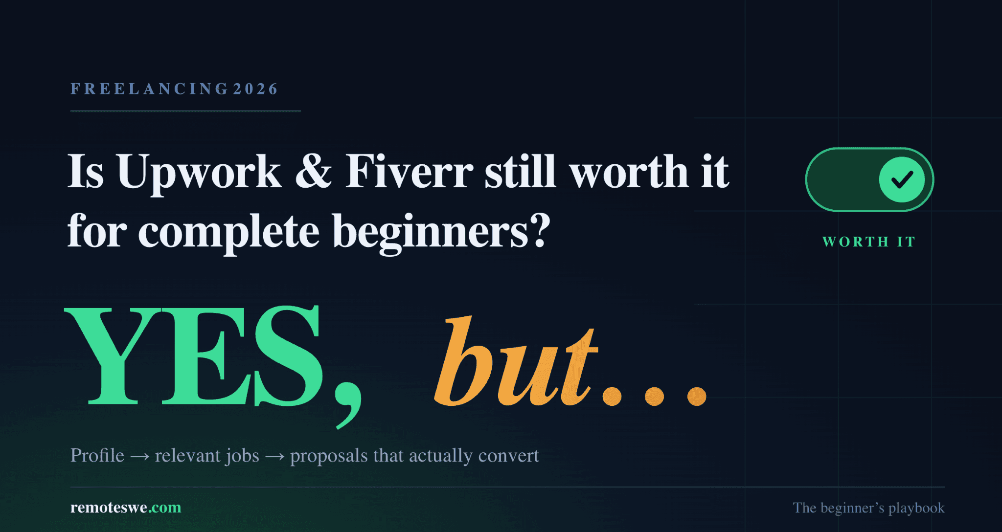 Is Upwork & Fiverr Still Worth the Effort for a Complete Beginner in 2026?